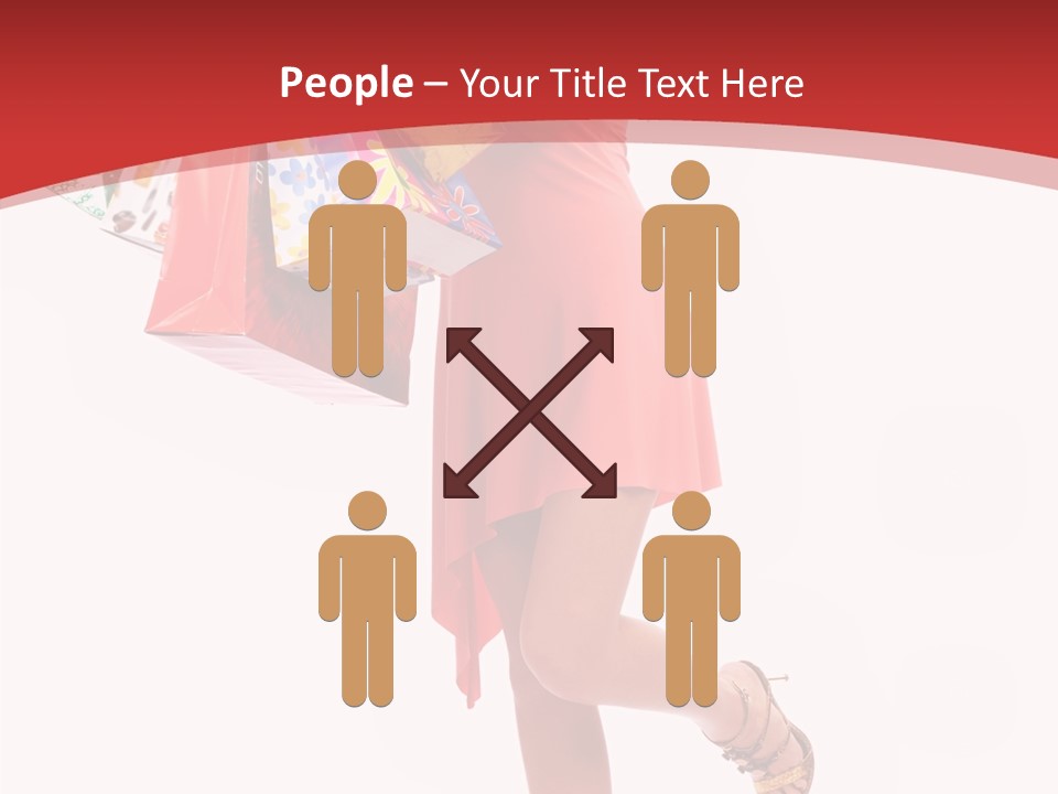 Background Girl Lady PowerPoint Template