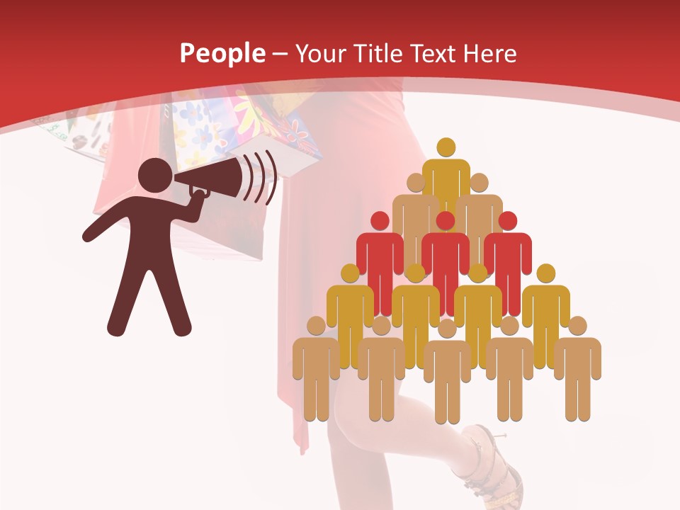 Background Girl Lady PowerPoint Template