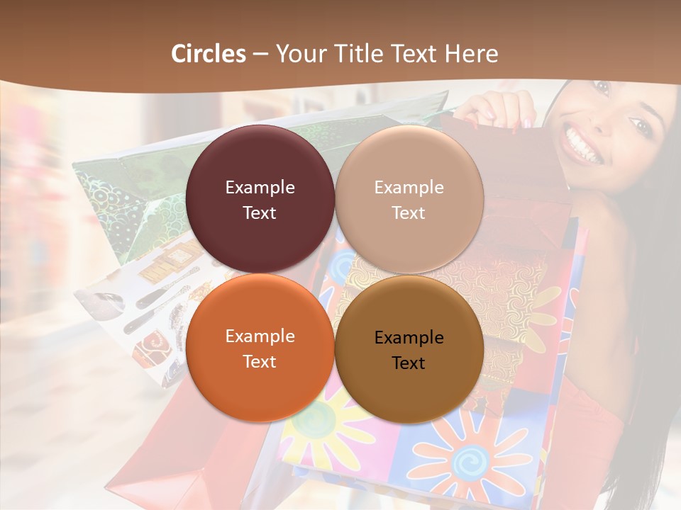 Lady White Fashion PowerPoint Template