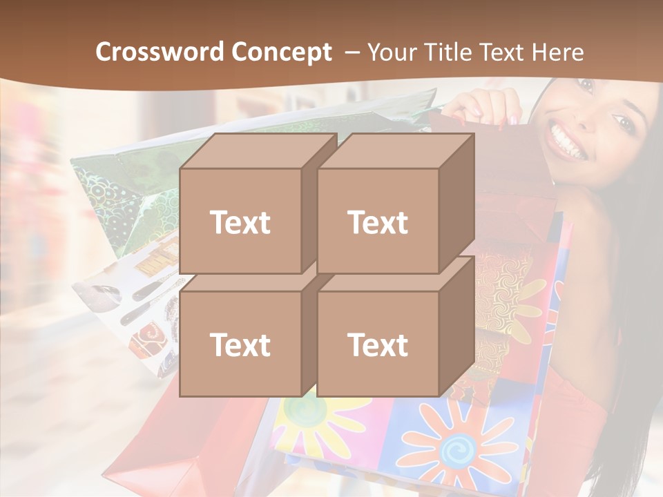 Lady White Fashion PowerPoint Template