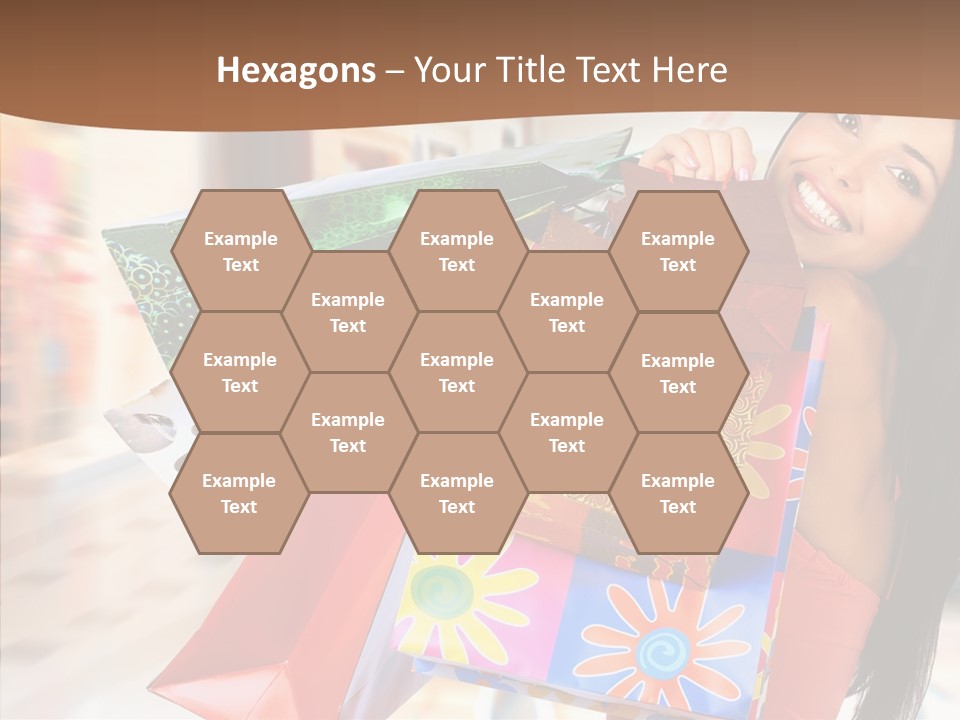 Lady White Fashion PowerPoint Template