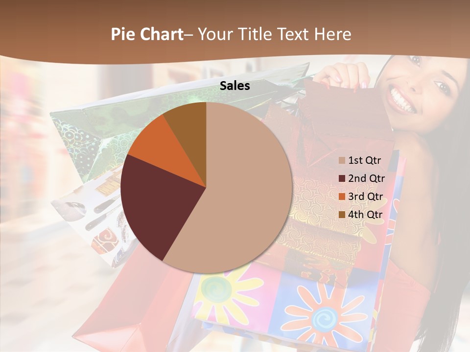 Lady White Fashion PowerPoint Template