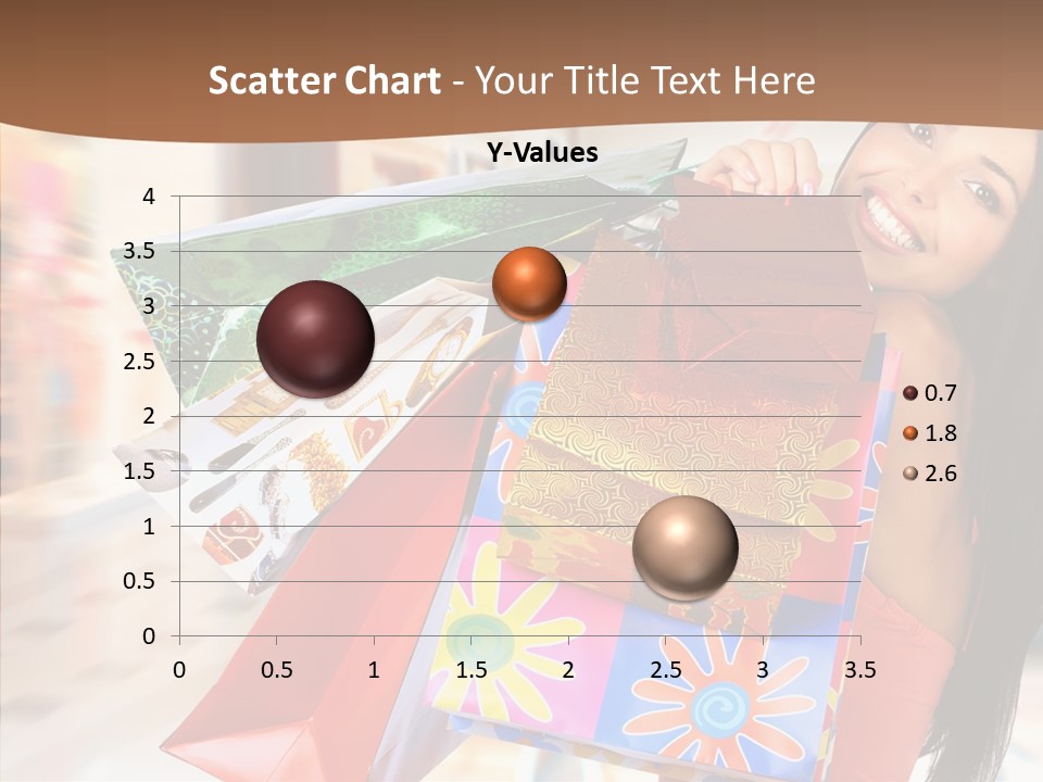 Lady White Fashion PowerPoint Template