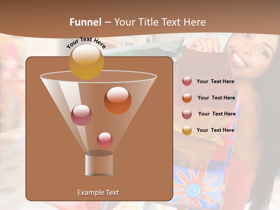 Lady White Fashion PowerPoint Template