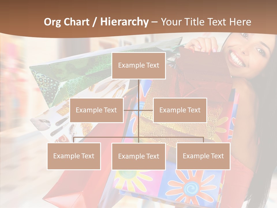 Lady White Fashion PowerPoint Template