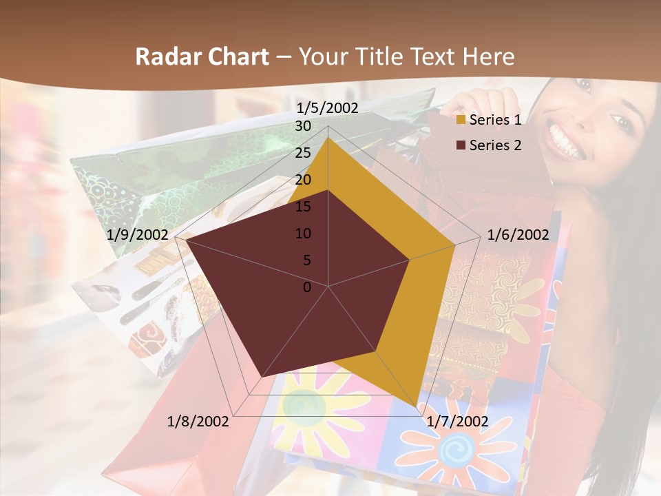 Lady White Fashion PowerPoint Template