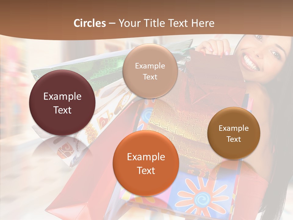 Lady White Fashion PowerPoint Template