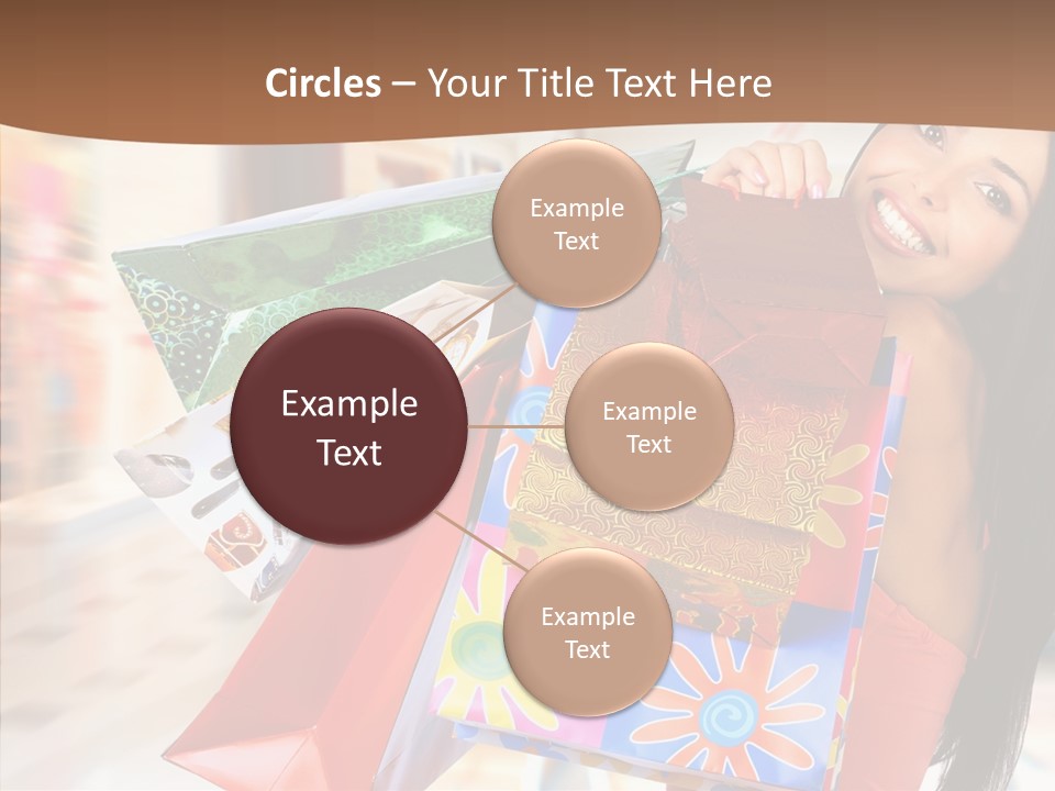 Lady White Fashion PowerPoint Template