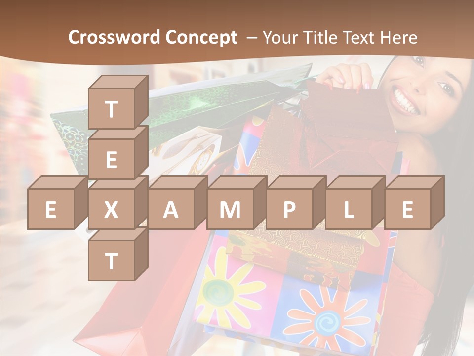 Lady White Fashion PowerPoint Template