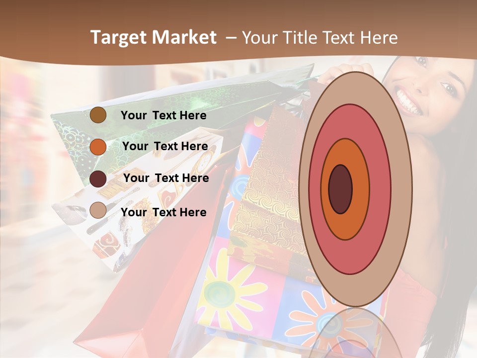 Lady White Fashion PowerPoint Template