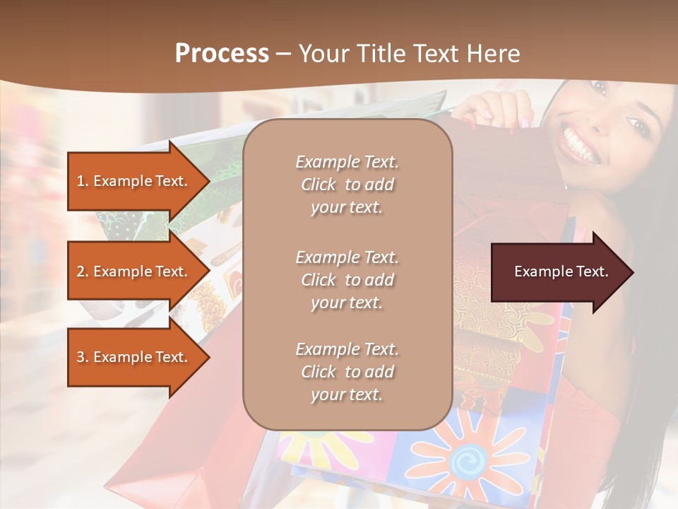 Lady White Fashion PowerPoint Template