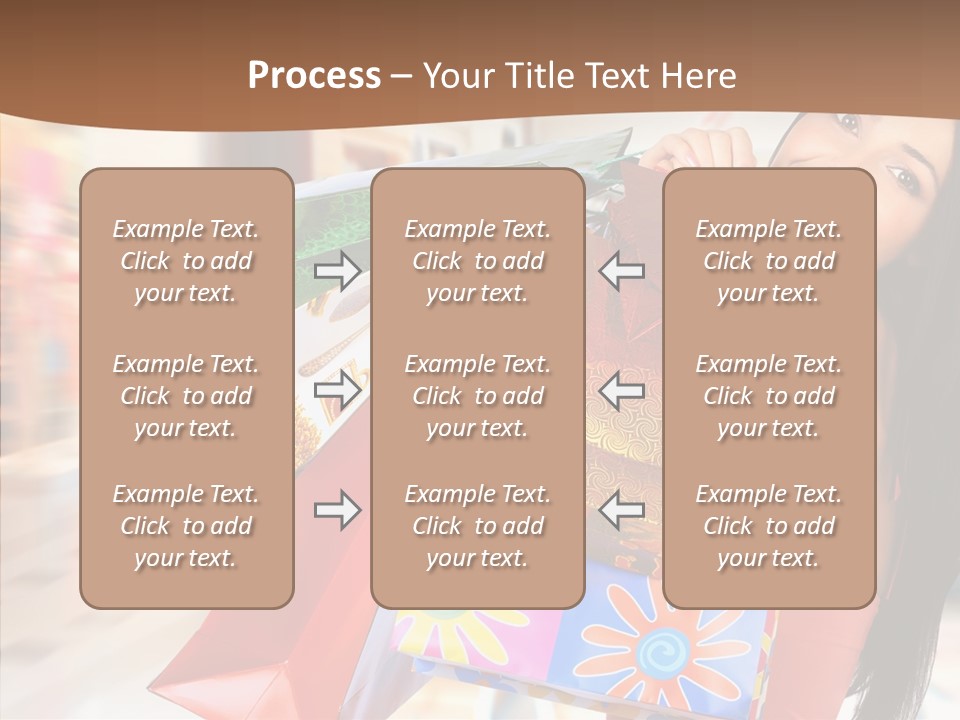 Lady White Fashion PowerPoint Template