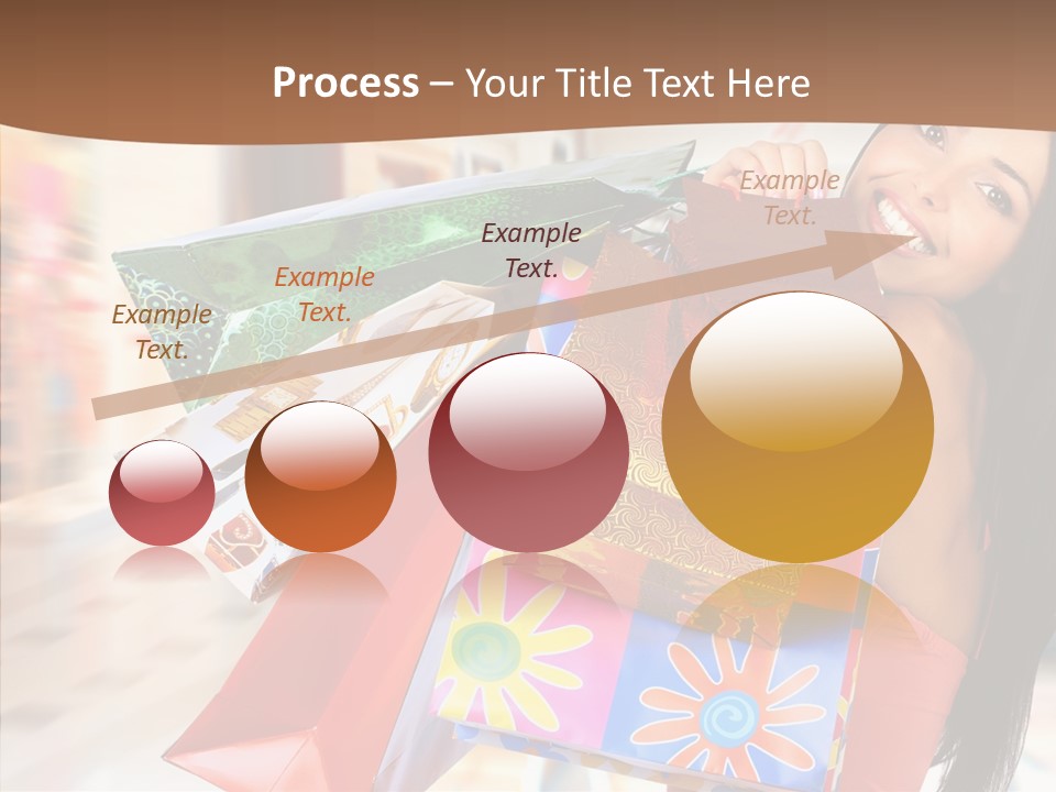 Lady White Fashion PowerPoint Template