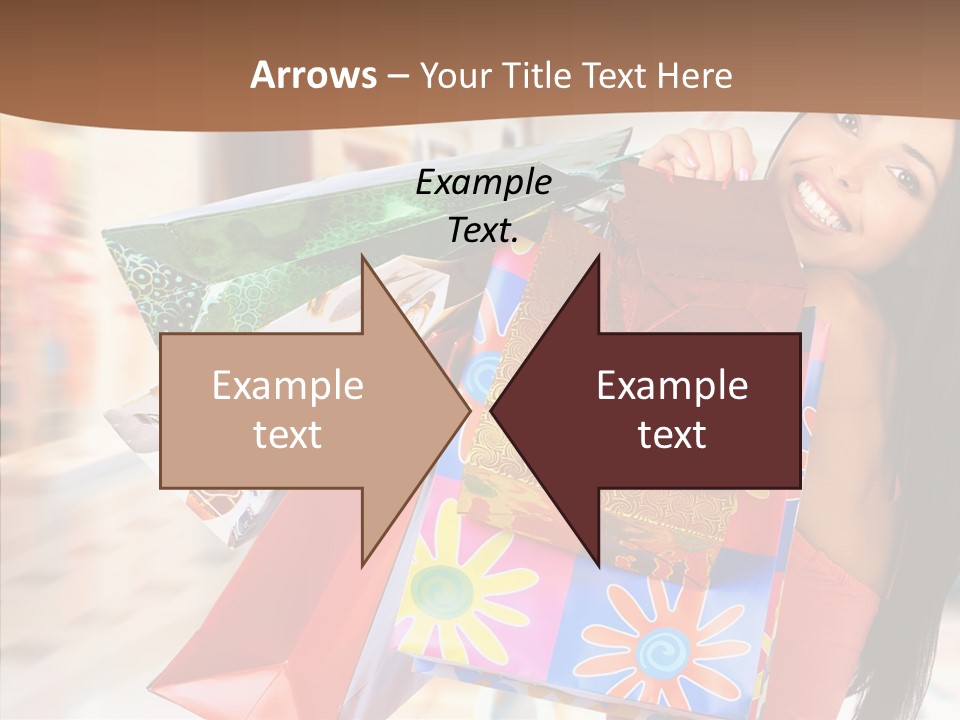 Lady White Fashion PowerPoint Template