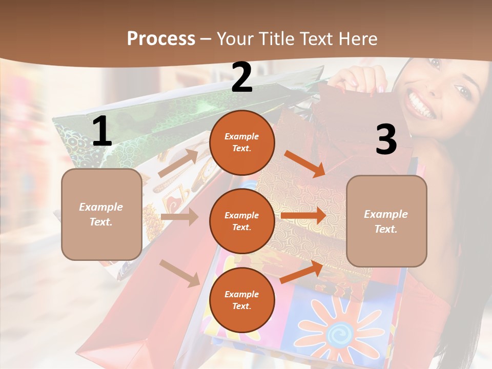 Lady White Fashion PowerPoint Template