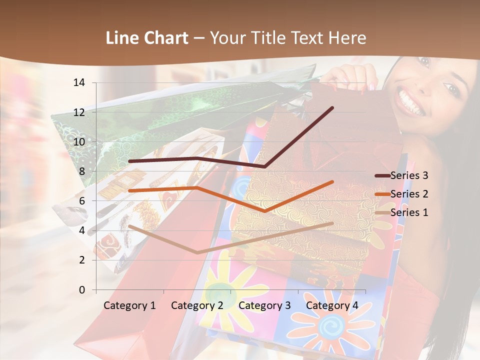 Lady White Fashion PowerPoint Template