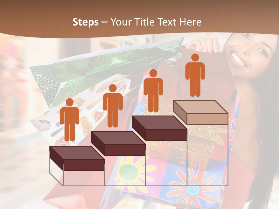 Lady White Fashion PowerPoint Template