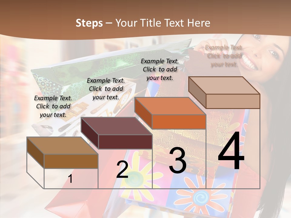 Lady White Fashion PowerPoint Template