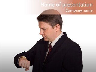Manager Organizer Urgency PowerPoint Template