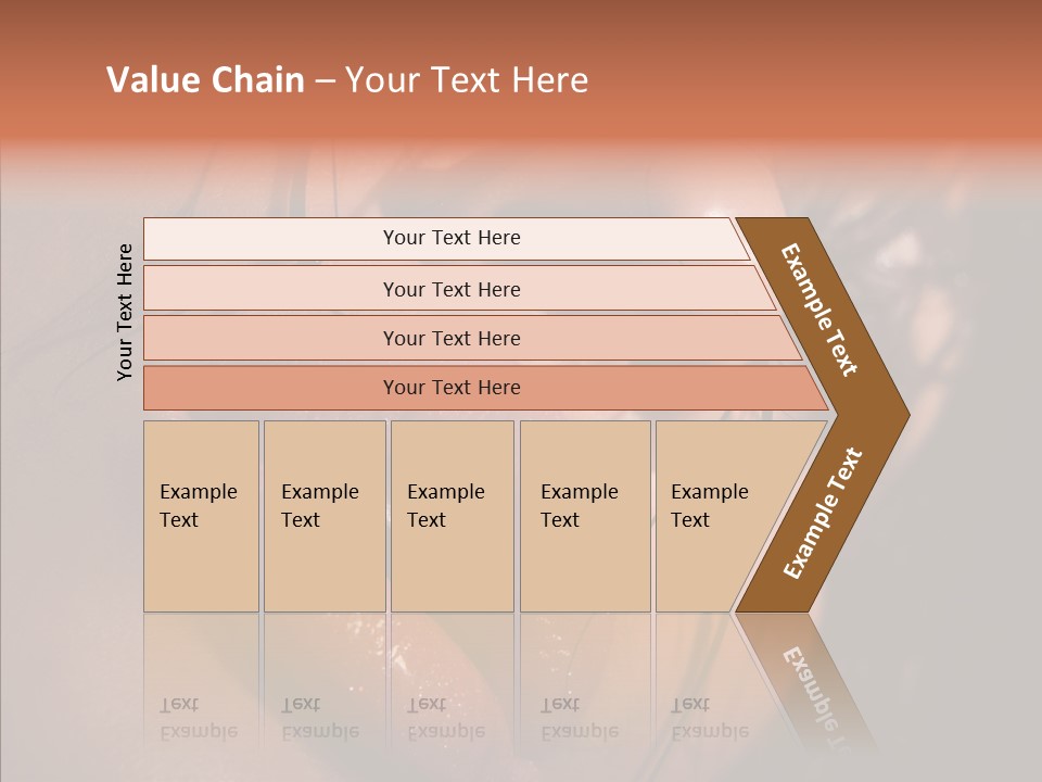 Close Up Hair Make Up PowerPoint Template