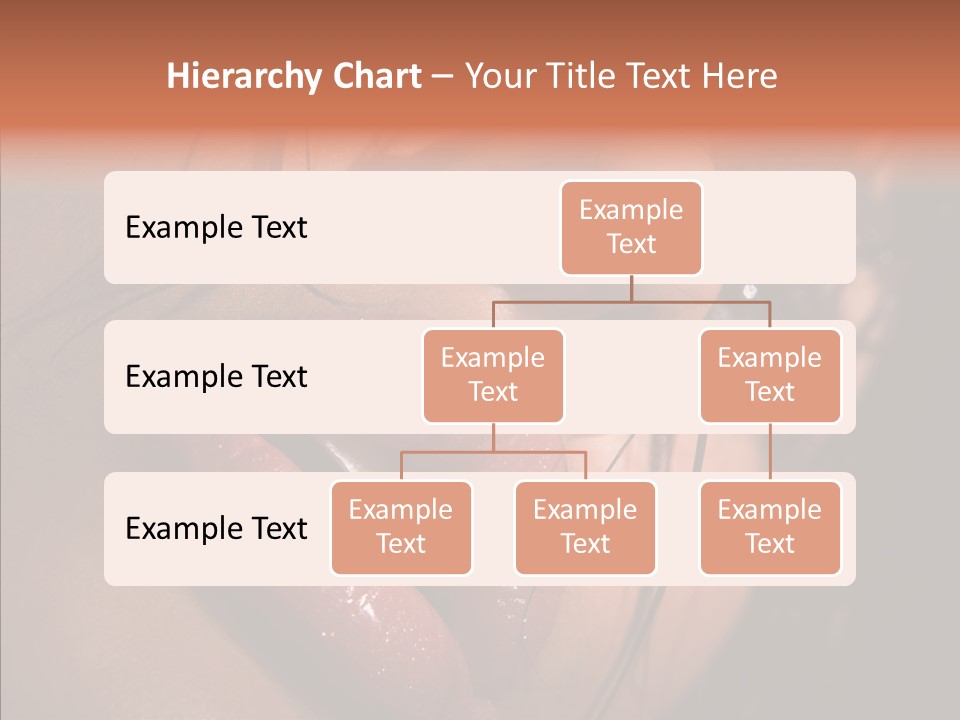 Close Up Hair Make Up PowerPoint Template