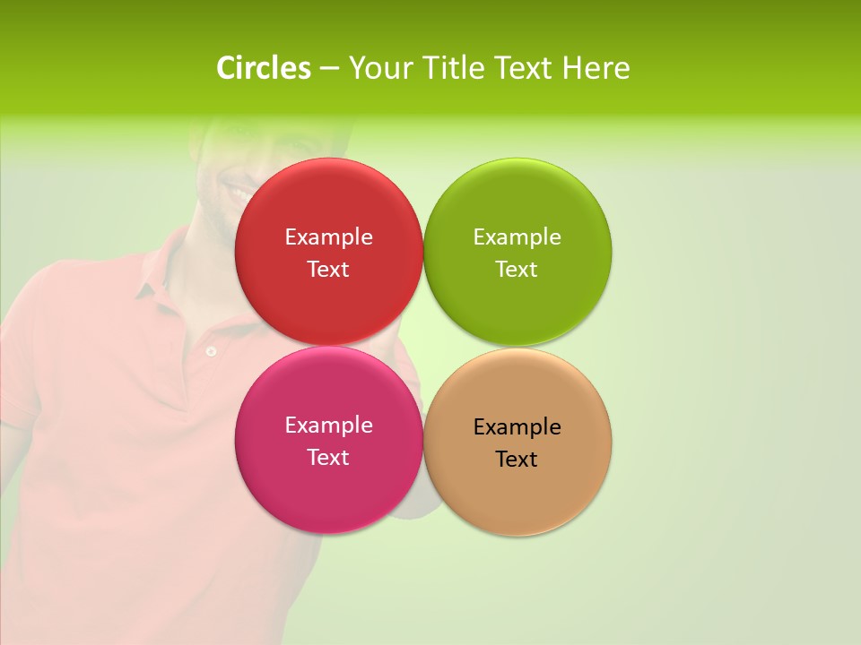 Isolated Achievement Portrait PowerPoint Template