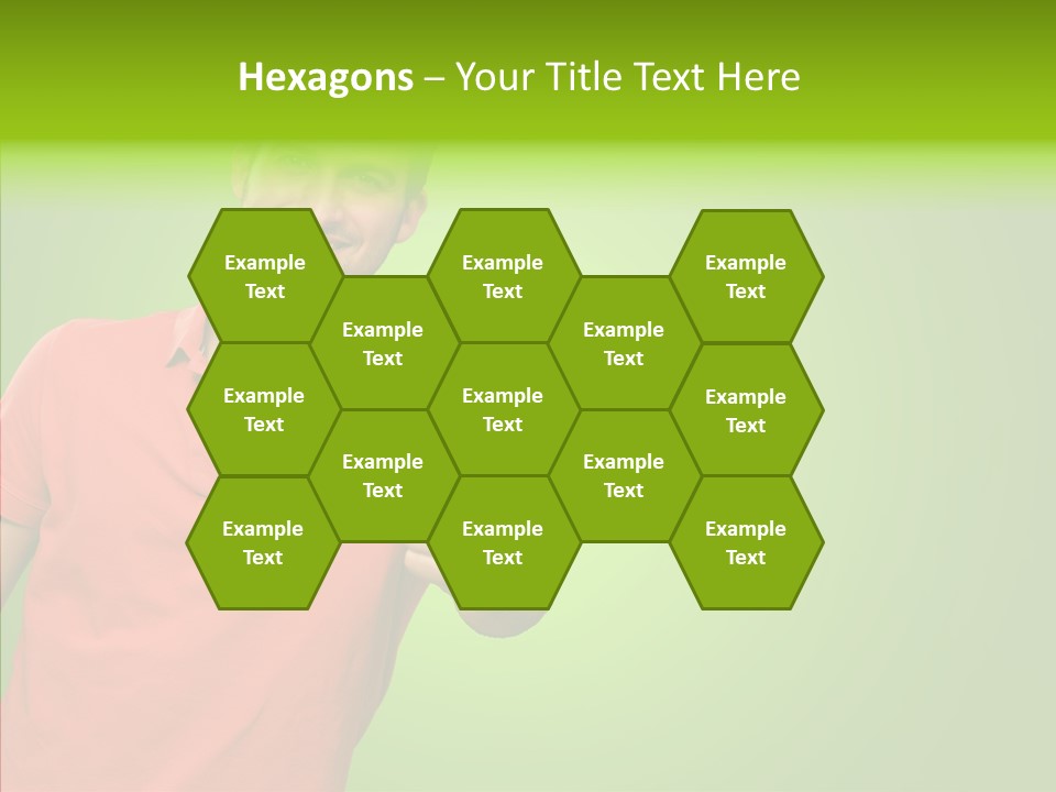 Isolated Achievement Portrait PowerPoint Template