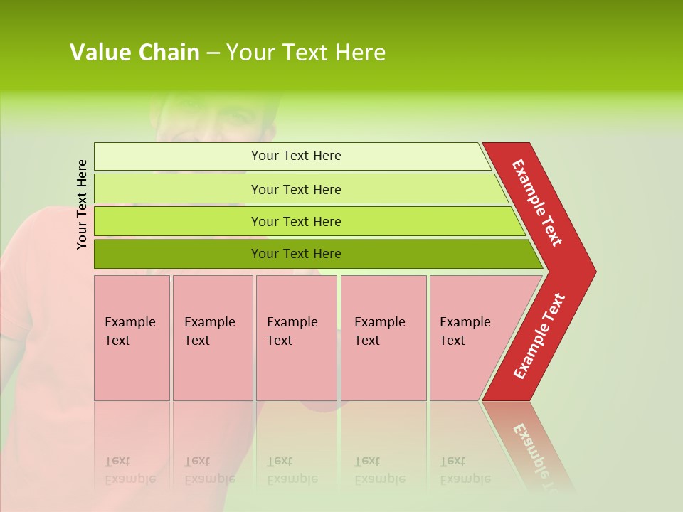 Isolated Achievement Portrait PowerPoint Template