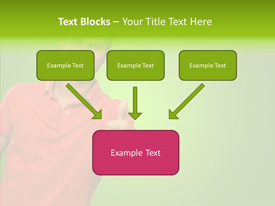 Isolated Achievement Portrait PowerPoint Template