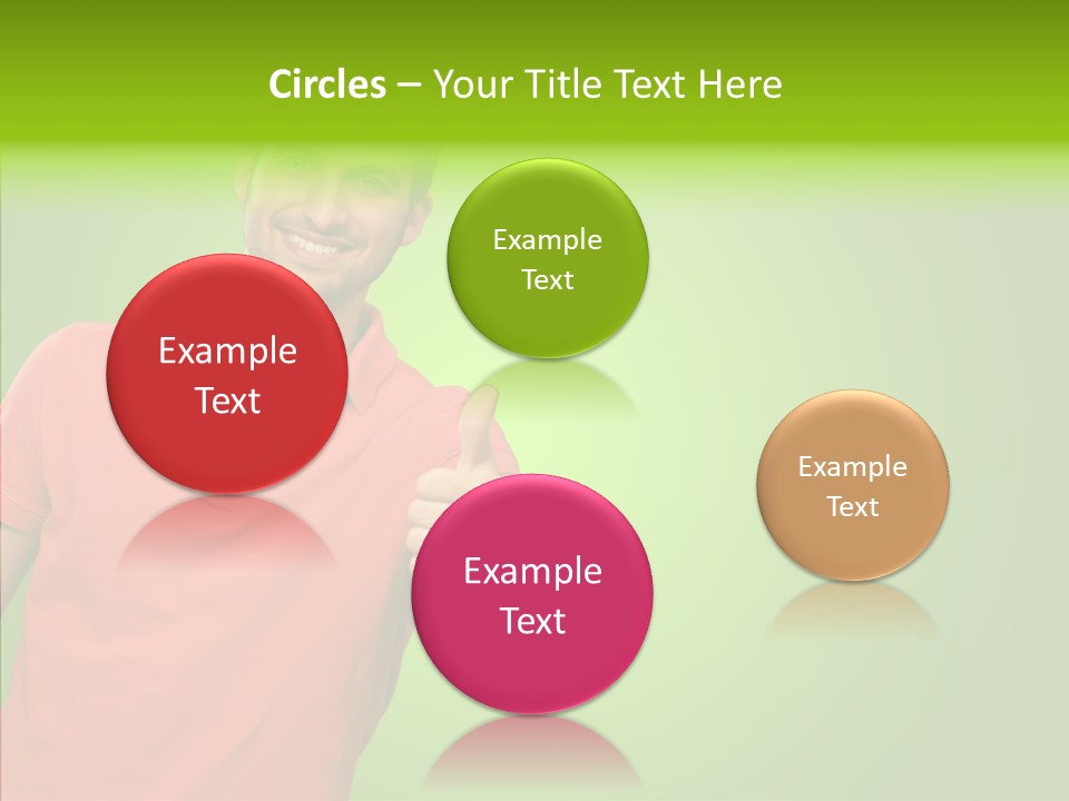 Isolated Achievement Portrait PowerPoint Template