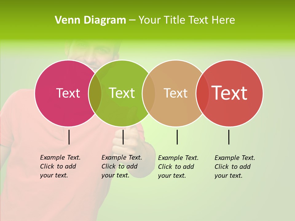Isolated Achievement Portrait PowerPoint Template