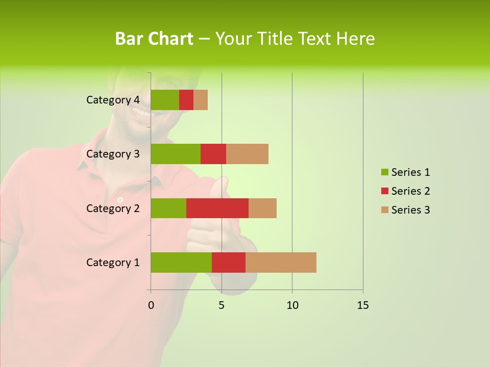 Isolated Achievement Portrait PowerPoint Template
