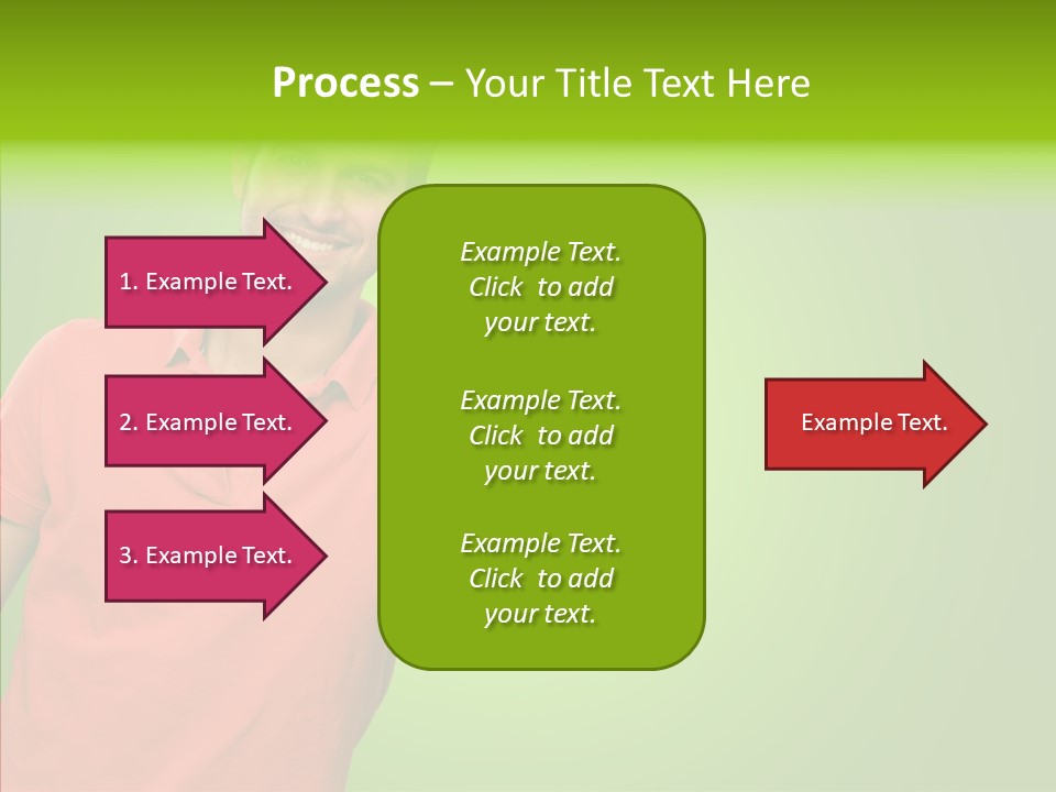 Isolated Achievement Portrait PowerPoint Template