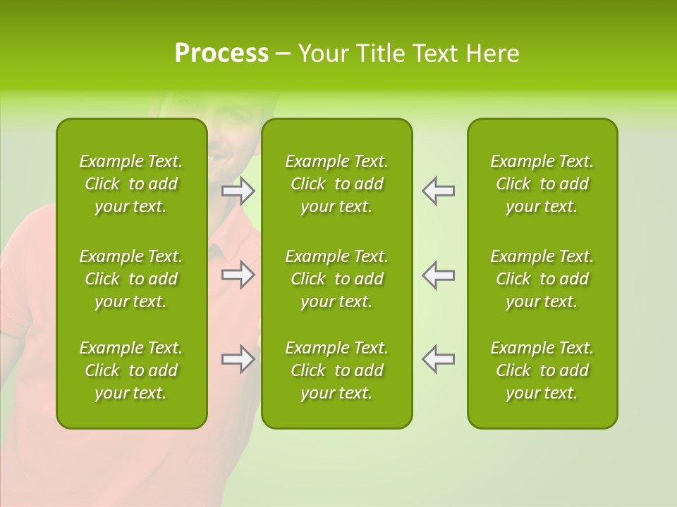 Isolated Achievement Portrait PowerPoint Template