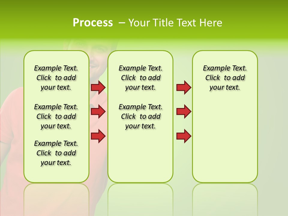 Isolated Achievement Portrait PowerPoint Template