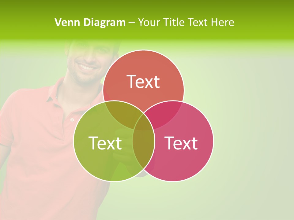 Isolated Achievement Portrait PowerPoint Template