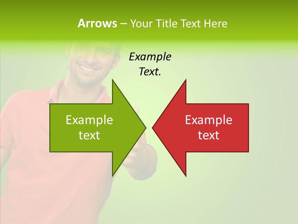 Isolated Achievement Portrait PowerPoint Template