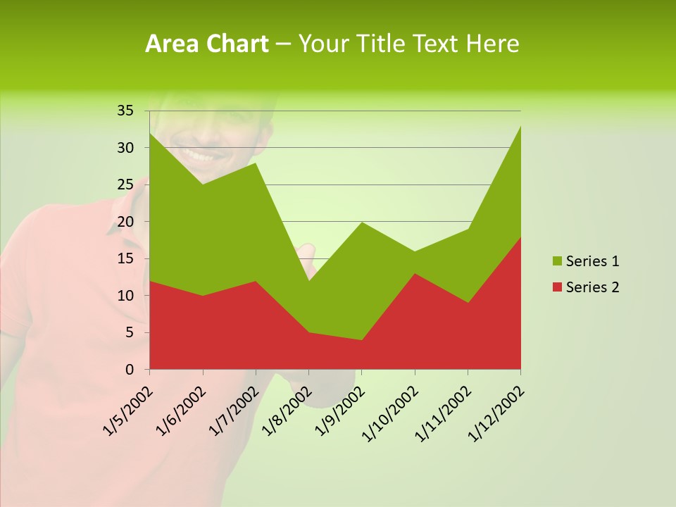 Isolated Achievement Portrait PowerPoint Template