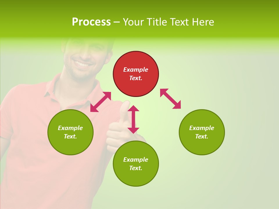 Isolated Achievement Portrait PowerPoint Template
