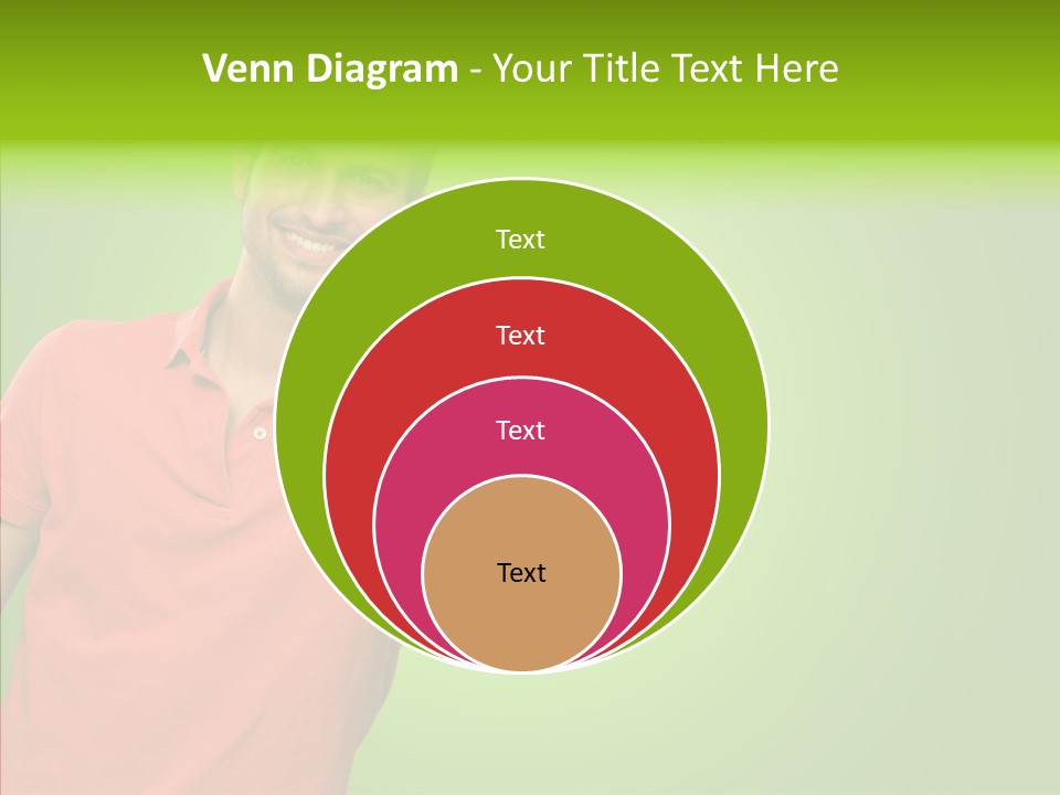 Isolated Achievement Portrait PowerPoint Template