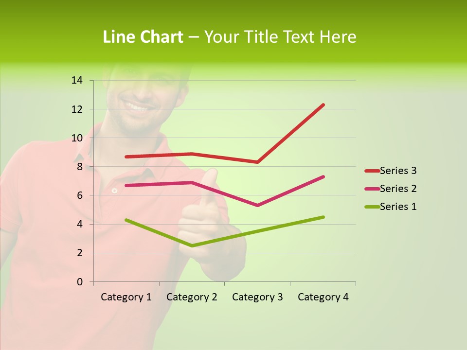 Isolated Achievement Portrait PowerPoint Template