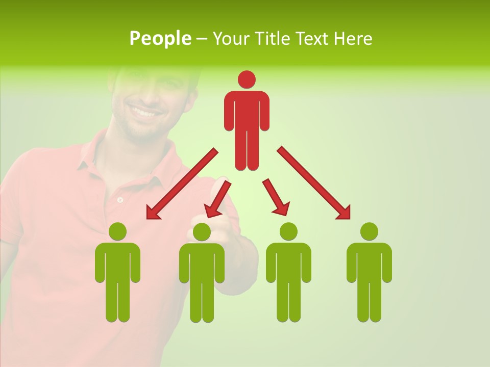 Isolated Achievement Portrait PowerPoint Template