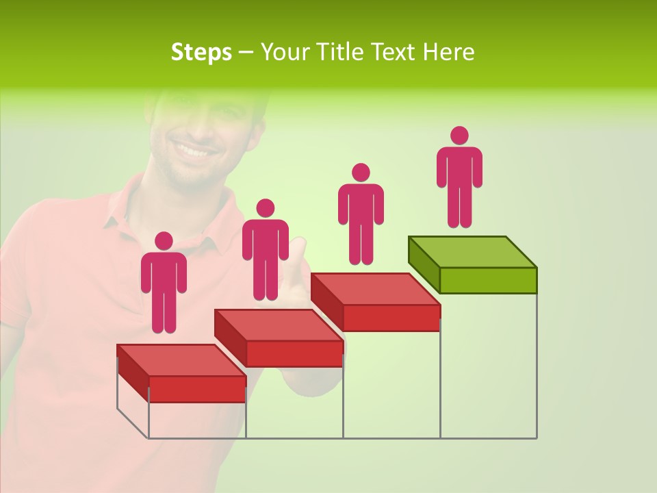 Isolated Achievement Portrait PowerPoint Template