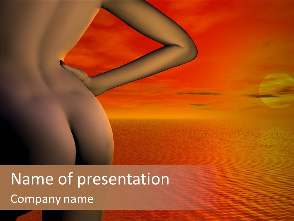 Sexy Sky Holiday PowerPoint Template
