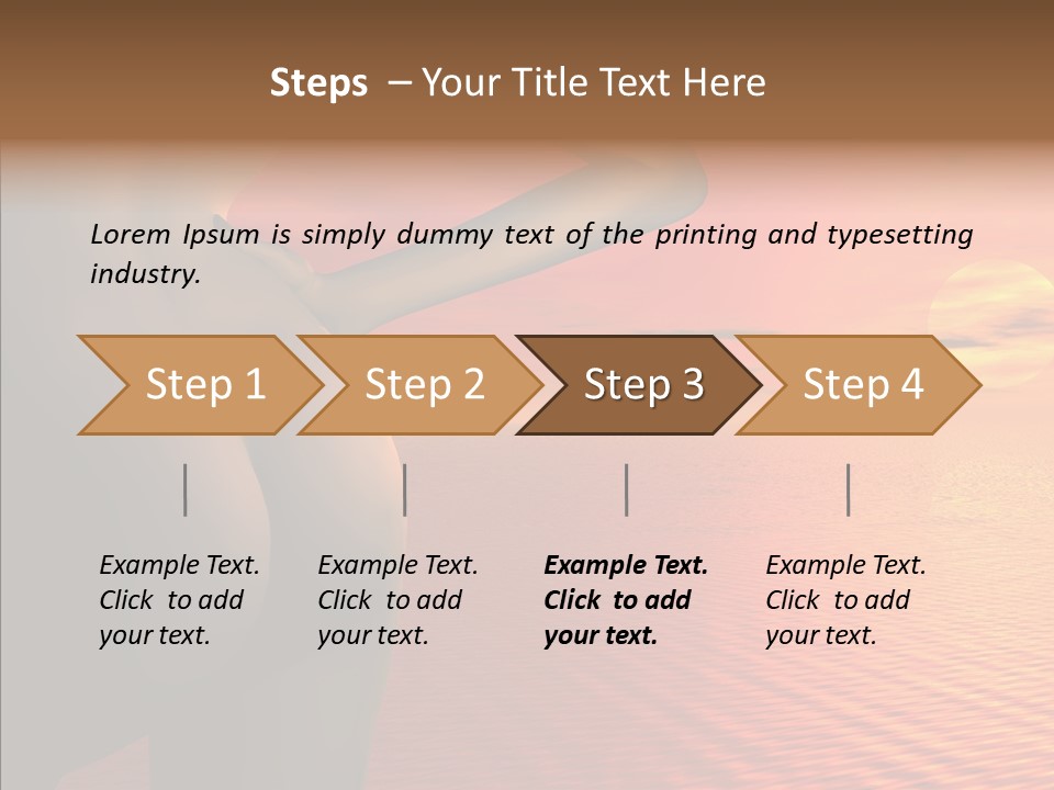 Sexy Sky Holiday PowerPoint Template