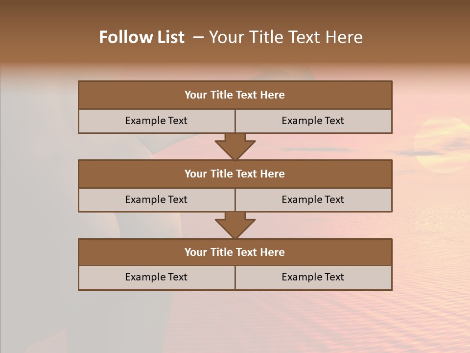 Sexy Sky Holiday PowerPoint Template