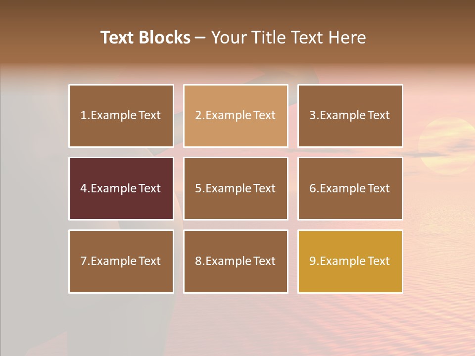 Sexy Sky Holiday PowerPoint Template