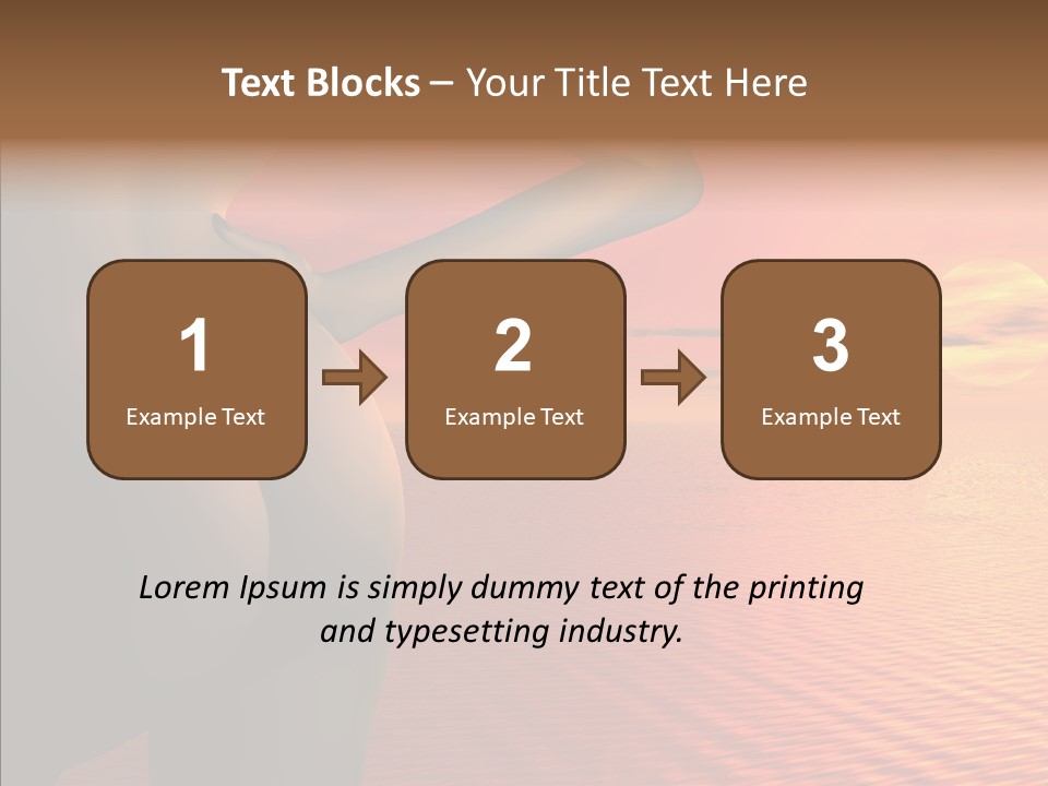 Sexy Sky Holiday PowerPoint Template