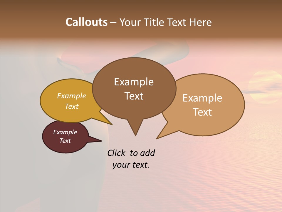 Sexy Sky Holiday PowerPoint Template