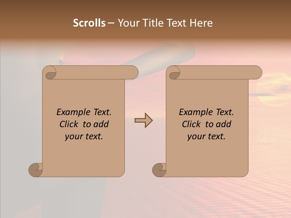 Sexy Sky Holiday PowerPoint Template